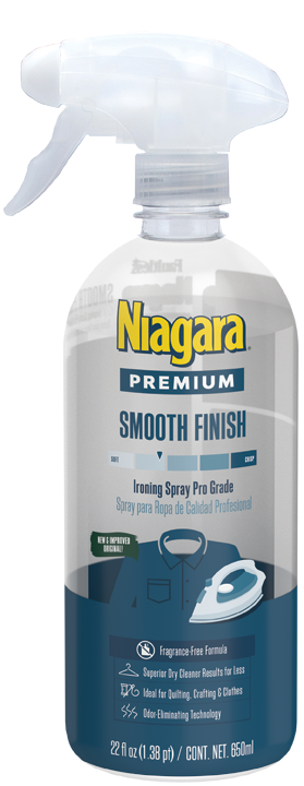 Niagara Premium Smooth Finish Ironing Spray - Niagara Starch